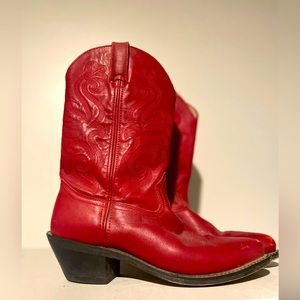 Red Cowboy Boots